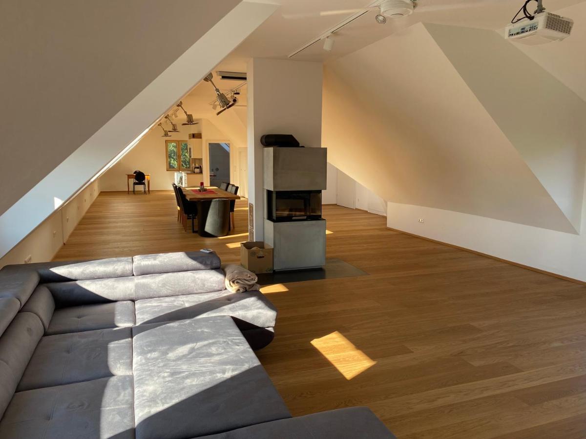 Salzburg-Loft Im Stadtteil Leopoldskron-Moos 120Qm Mit Balkon & Untersbergblick Extérieur photo