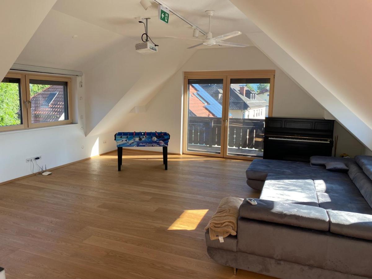 Salzburg-Loft Im Stadtteil Leopoldskron-Moos 120Qm Mit Balkon & Untersbergblick Extérieur photo